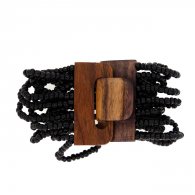 Bracelet bois et perles