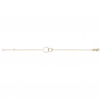 BRACELET PLAQU OR
