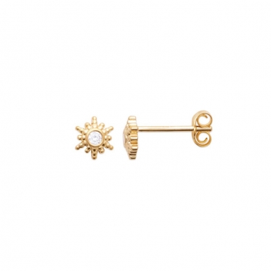 BOUCLES PLAQU� OR