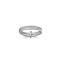 BAGUE ARGENT