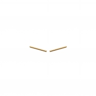 BOUCLES PLAQU OR
