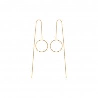 BOUCLES PLAQU OR