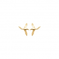 BOUCLES PLAQU OR