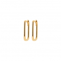 BOUCLES PLAQU OR