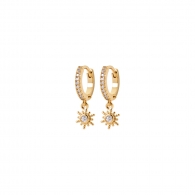 BOUCLES PLAQU OR