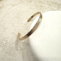 BRACELET PLAQU OR