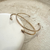 BRACELET PLAQU OR