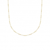 COLLIER PLAQU OR